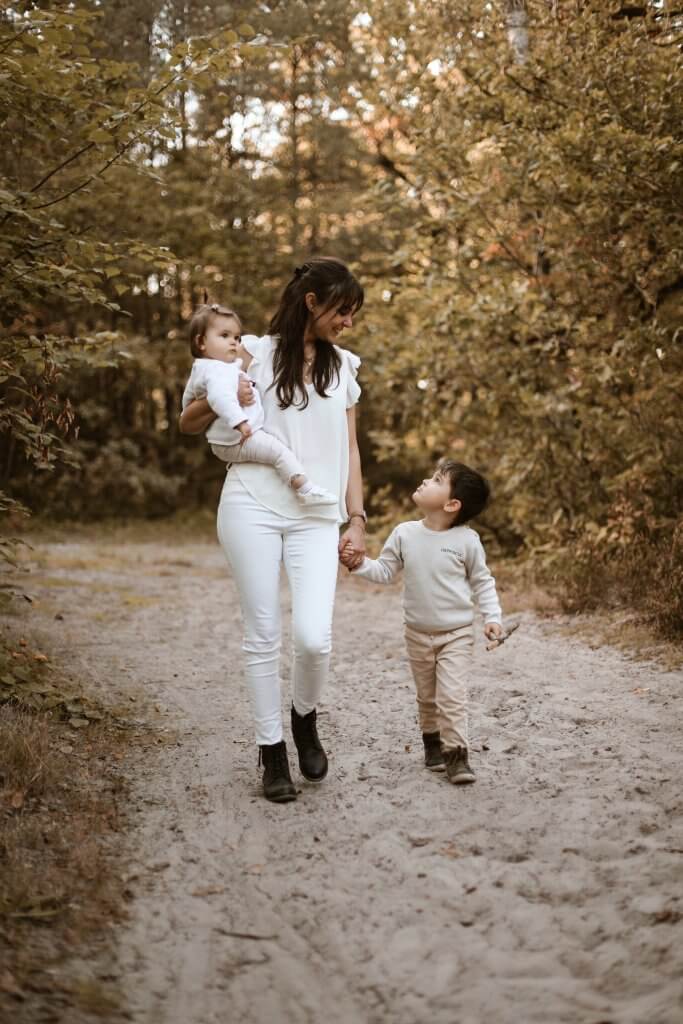 gabrielle et ses deux enfants